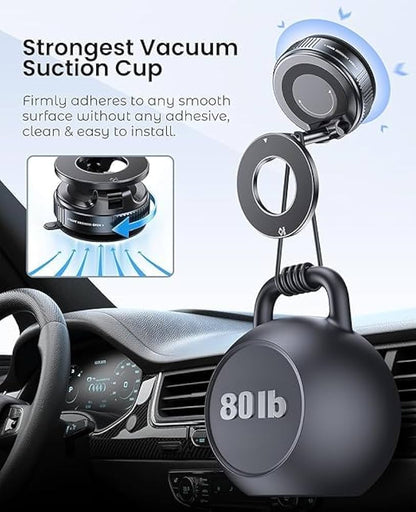 Vacuum Suction Magnetic Bracket
