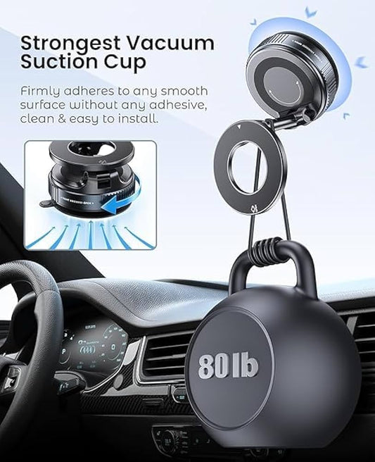 Vacuum Suction Magnetic Bracket